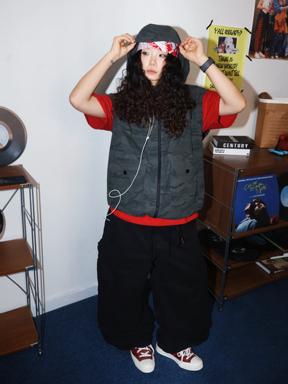 DIMEN Camouflage Streetwear Vest