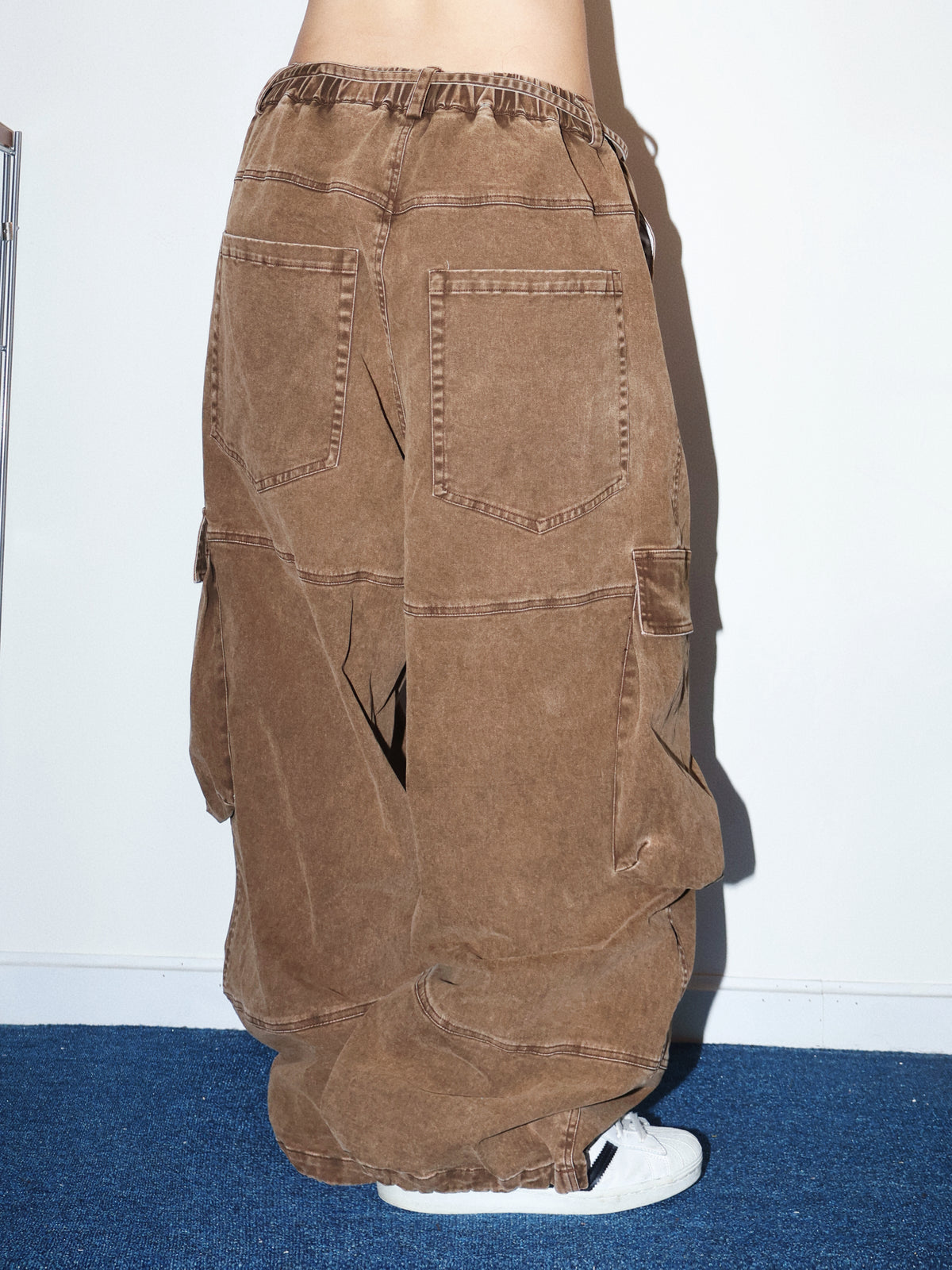 DIMEN Vintage Oversized Wide-Leg Pants