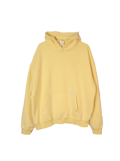 DIMEN Street Retro Washed Crewneck Sweatshirt Distressed Hems
